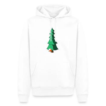 Orientierungslauf - Männer Premium Bio Hoodie - Weiß - Vorne - Nico (187cm)