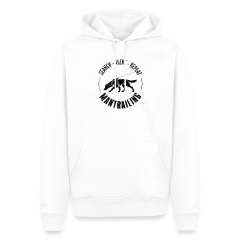 Golden Retriever Chien de chasse sportive - Sweat à capuche Premium bio Homme - blanc - Devant - Nico (187cm)