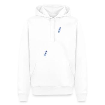 Margeriten 6fach - Männer Premium Bio Hoodie - Weiß - Vorne - Nico (187cm)