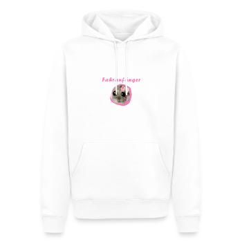 fahranfänger,hamster,fahrschule - Männer Premium Bio Hoodie - Weiß - Vorne - Nico (187cm)