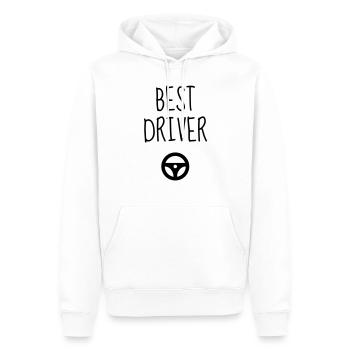Fahrer Fahren Sport Auto Spieler - Männer Premium Bio Hoodie - Weiß - Vorne - Nico (187cm)