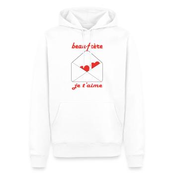 Brother-in-law I love you - Men’s Premium Organic Hoodie - white - Front - Nico (187cm)