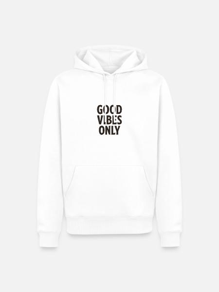 766DB4DF DF19 4D77 973E 199E3CA5844C - Männer Premium Bio Hoodie - Weiß