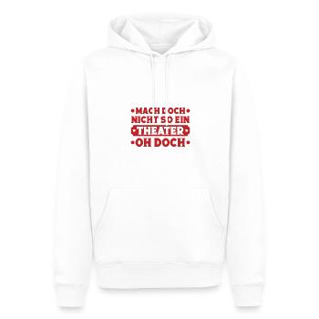Musical theatre: Don't make such a theatre - Men’s Premium Organic Hoodie - white - Front - Nico (187cm)