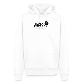 Black Forest - Not Just A Clock! - Männer Premium Bio Hoodie - Weiß - Vorne - Nico (187cm)