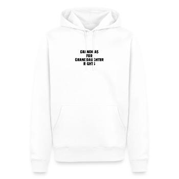 Grandmas For Granddaughter Rights Reproductive - Men’s Premium Organic Hoodie - white - Front - Nico (187cm)