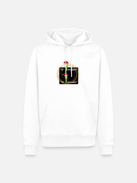 Tornado 2.0 - Sweat à capuche Premium bio Homme - blanc