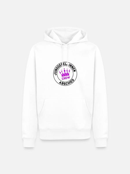 Junggesellinnenabschied Crew - Männer Premium Bio Hoodie - Weiß