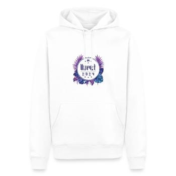 Lloret De Mar 2024 - Männer Premium Bio Hoodie - Weiß - Vorne - Nico (187cm)