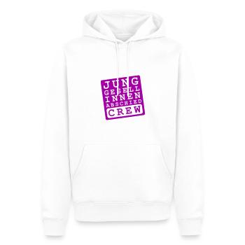 Junggesellinnenabschied Crew Braut - Männer Premium Bio Hoodie - Weiß - Vorne - Nico (187cm)