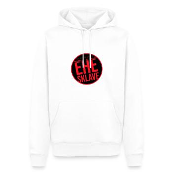 Ehe Sklave Hochzeit Junggesellenabschied - Männer Premium Bio Hoodie - Weiß - Vorne - Nico (187cm)