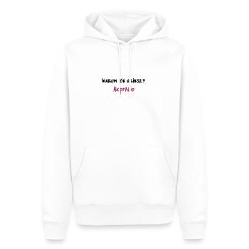 Kopfkino - Männer Premium Bio Hoodie - Weiß - Vorne - Nico (187cm)