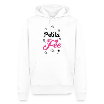 Mädchen / Fee / Prinzessin / Baby - Männer Premium Bio Hoodie - Weiß - Vorne - Nico (187cm)