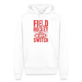Feldhockey Feldhockey Spieler Hallen Feldhockey Ge - Männer Premium Bio Hoodie - Weiß - Vorne - Nico (187cm)