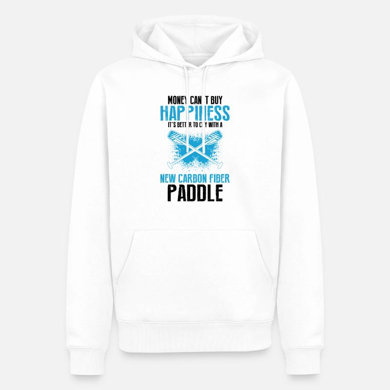 Thème de course de bateaux-dragons pour Dragon Boating - Sweat à capuche Premium bio Homme - blanc