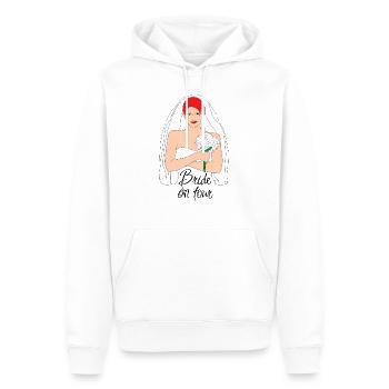 Bride On Tour Rouge 2 - Sweat à capuche Premium bio Homme - blanc - Devant - Nico (187cm)