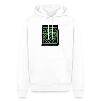 Saatgut Tüte Tomaten Gemüse - Männer Premium Bio Hoodie - Weiß - Vorne - Nico (187cm)
