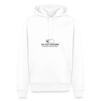 Do Not Disturb Unless It's Sauna Time - Men’s Premium Organic Hoodie - white - Front - Nico (187cm)