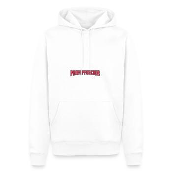 Profi Pfuscher - Männer Premium Bio Hoodie - Weiß - Vorne - Nico (187cm)