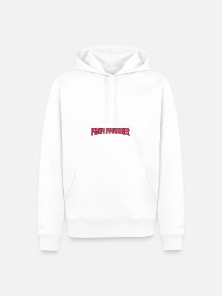 Profi Pfuscher - Männer Premium Bio Hoodie - Weiß