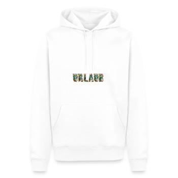 URLAUB insel meer sand strand palmen - Männer Premium Bio Hoodie - Weiß - Vorne - Nico (187cm)