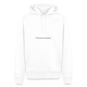 J’adore Goeree Overflakkee - Sweat à capuche Premium bio Homme - blanc - Devant - Nico (187cm)