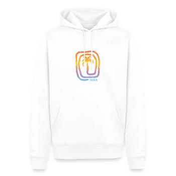 Cool Tucson Arizona Palm Tree Souvenir Vacation - Men’s Premium Organic Hoodie - white - Front - Nico (187cm)