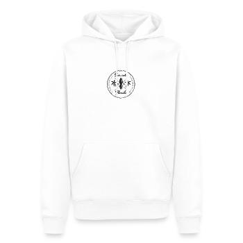 Retro Sarasota Florida Strand Surfen Fan Urlaub - Männer Premium Bio Hoodie - Weiß - Vorne - Nico (187cm)