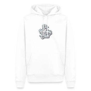 Do nothing Club Exclusiver Gammeln Arbeit Chiller - Männer Premium Bio Hoodie - Weiß - Vorne - Nico (187cm)