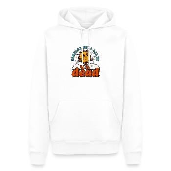 Someday We'll All Be Dead Sun Cartoon - Männer Premium Bio Hoodie - Weiß - Vorne - Nico (187cm)