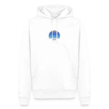 Retro Bend Oregon Sunset Outdoors Fan Ski Skifahren - Männer Premium Bio Hoodie - Weiß - Vorne - Nico (187cm)