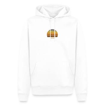 Retro Aspen Colorado Ski Skiing Outdoor-Ventilator - Männer Premium Bio Hoodie - Weiß - Vorne - Nico (187cm)