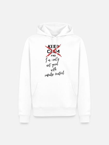 Vampire Academy Keep calm - Men’s Premium Organic Hoodie - white
