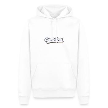 Be Kind LGBT Regenbogen Gy Pride Ally - Männer Premium Bio Hoodie - Weiß - Vorne - Nico (187cm)