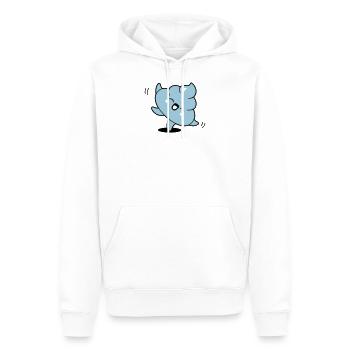 Kack kawaii - Männer Premium Bio Hoodie - Weiß - Vorne - Nico (187cm)