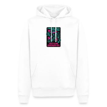 Telecommuting - telecommuting - Full Remote - Men’s Premium Organic Hoodie - white - Front - Nico (187cm)