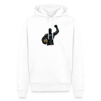  Beachvolleyball Spieler Muskeln Sportler Team - Männer Premium Bio Hoodie - Weiß - Vorne - Nico (187cm)