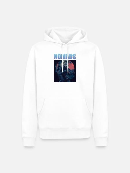 Blaster Girl 3 - Männer Premium Bio Hoodie - Weiß