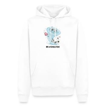 greyhounds - Men’s Premium Organic Hoodie - white - Front - Nico (187cm)