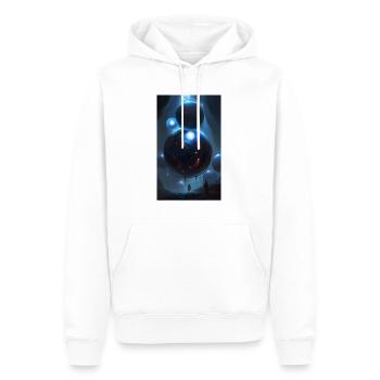 Antike Welt der Beschwörung magischer Geometrie - Männer Premium Bio Hoodie - Weiß - Vorne - Nico (187cm)
