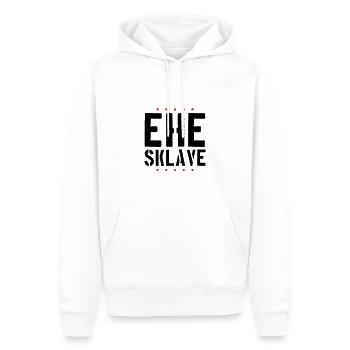 Ehe Sklave Hochzeit Jga - Männer Premium Bio Hoodie - Weiß - Vorne - Nico (187cm)