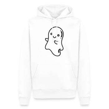 Cuddle with me - Men’s Premium Organic Hoodie - white - Front - Nico (187cm)