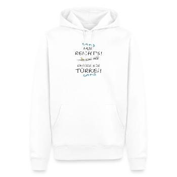 Türkei - Urlaub in der Türkei - Männer Premium Bio Hoodie - Weiß - Vorne - Nico (187cm)