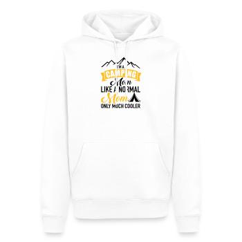 Camping - Männer Premium Bio Hoodie - Weiß - Vorne - Nico (187cm)