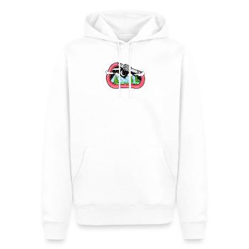 Carabine montagne montagne cadeau alpiniste - Sweat à capuche Premium bio Homme - blanc - Devant - Nico (187cm)