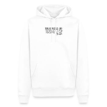 Meine Lieblingsrasse Tierschutz Tierheim Hund - Männer Premium Bio Hoodie - Weiß - Vorne - Nico (187cm)