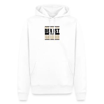 Fahrlehrer - Männer Premium Bio Hoodie - Weiß - Vorne - Nico (187cm)