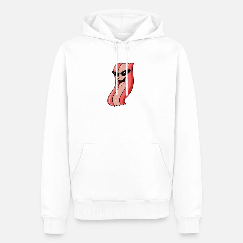 Speck cool - Männer Premium Bio Hoodie - Weiß