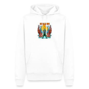 Kinder 6.Geburtstag ich bin 6 Jahre Junge Pirat - Männer Premium Bio Hoodie - Weiß - Vorne - Nico (187cm)