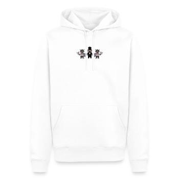 Groom Security Vikings - Men’s Premium Organic Hoodie - white - Front - Nico (187cm)